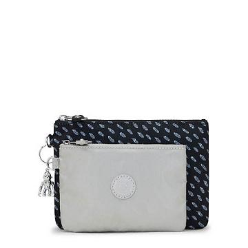 Plecaki Kipling Duo Pouch Printed 2-in-One Pouches Szare | PL 1096ZU